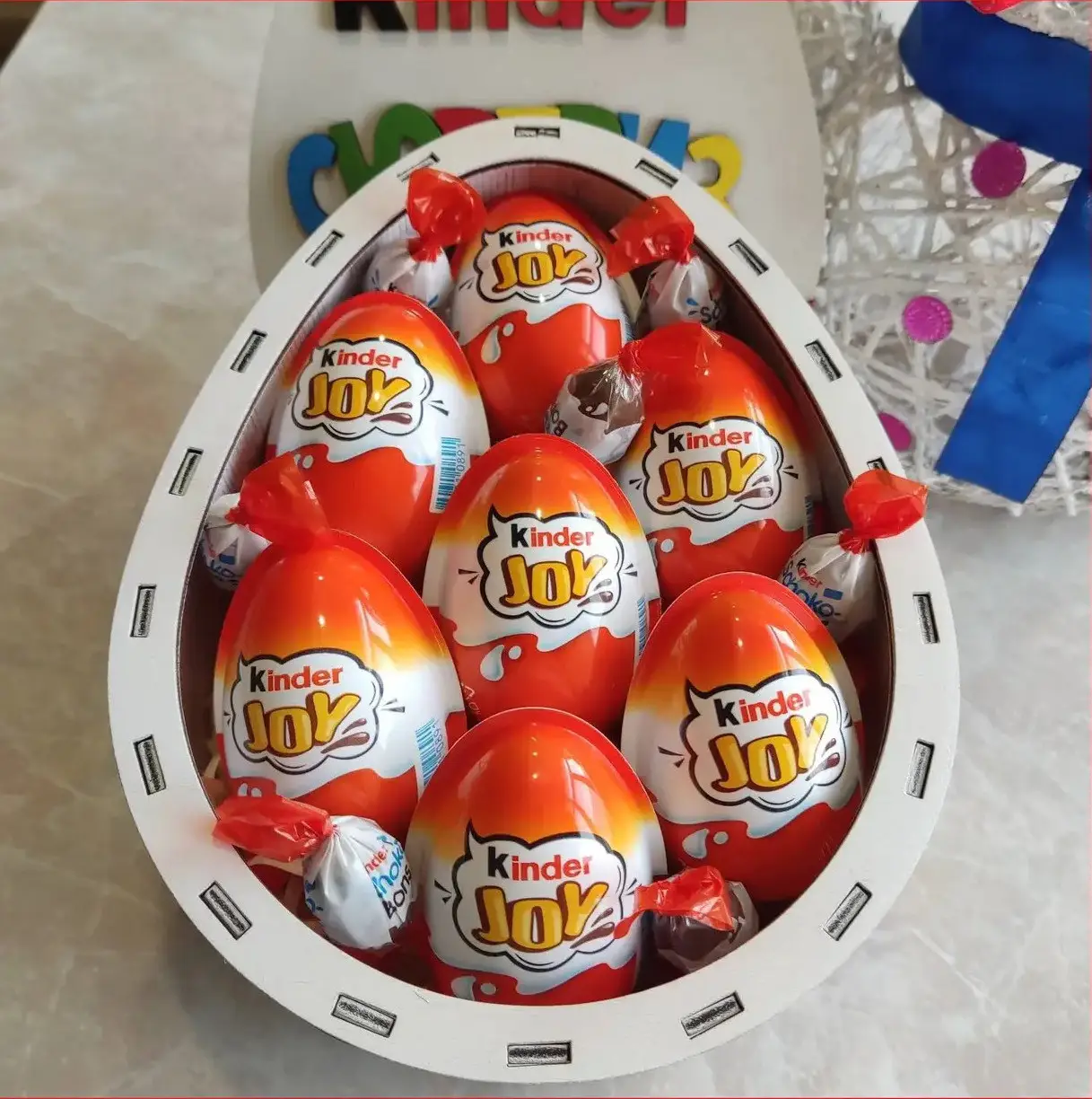 Міні боксик із кіндерами для дитини або дівчини