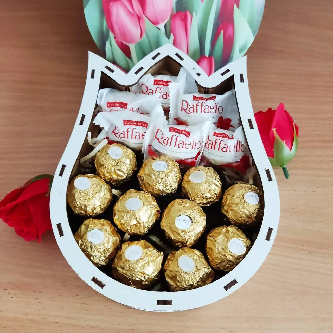 Бокс із цукерок для дівчини (ar47)