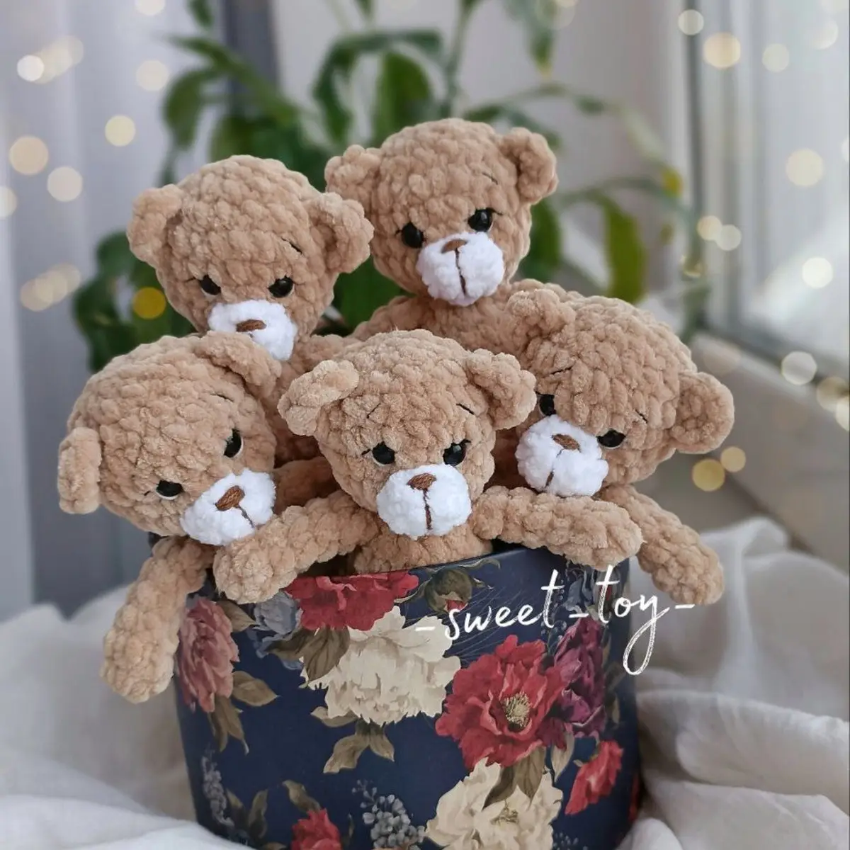 Плюшевий ведмедик ручної роботи