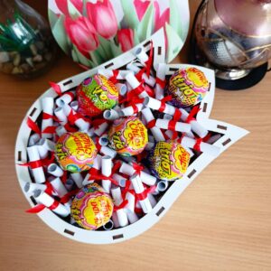 Бокс з солодощами та 101 причиною Чому я тебе кохаю для дівчини на день народження день закоханих 8 березня (ar280)