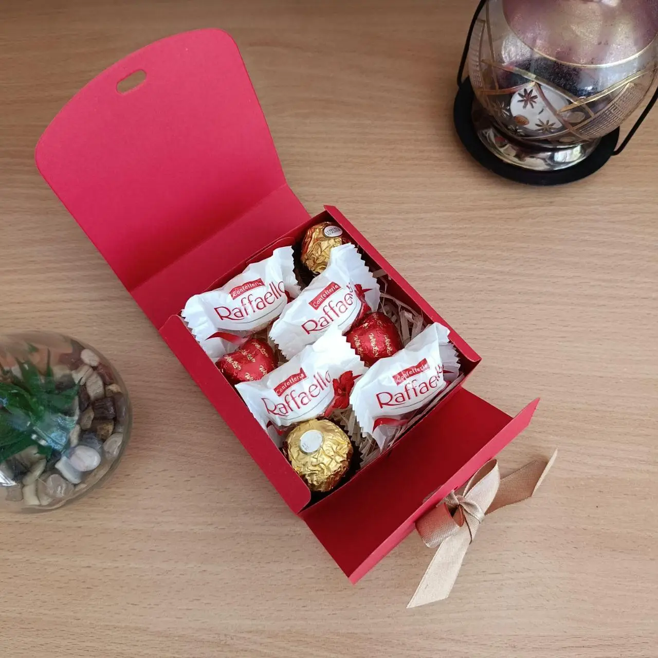 Подарункова коробка з цукерками для дівчини на день народження день закоханих 8 березня свято (ar297) - Зображення 3