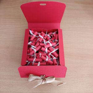 Подарункова коробка з 101 причиною чому я тебе кохаю для дівчини на день народження день закоханих 8 березня свято (ar296)