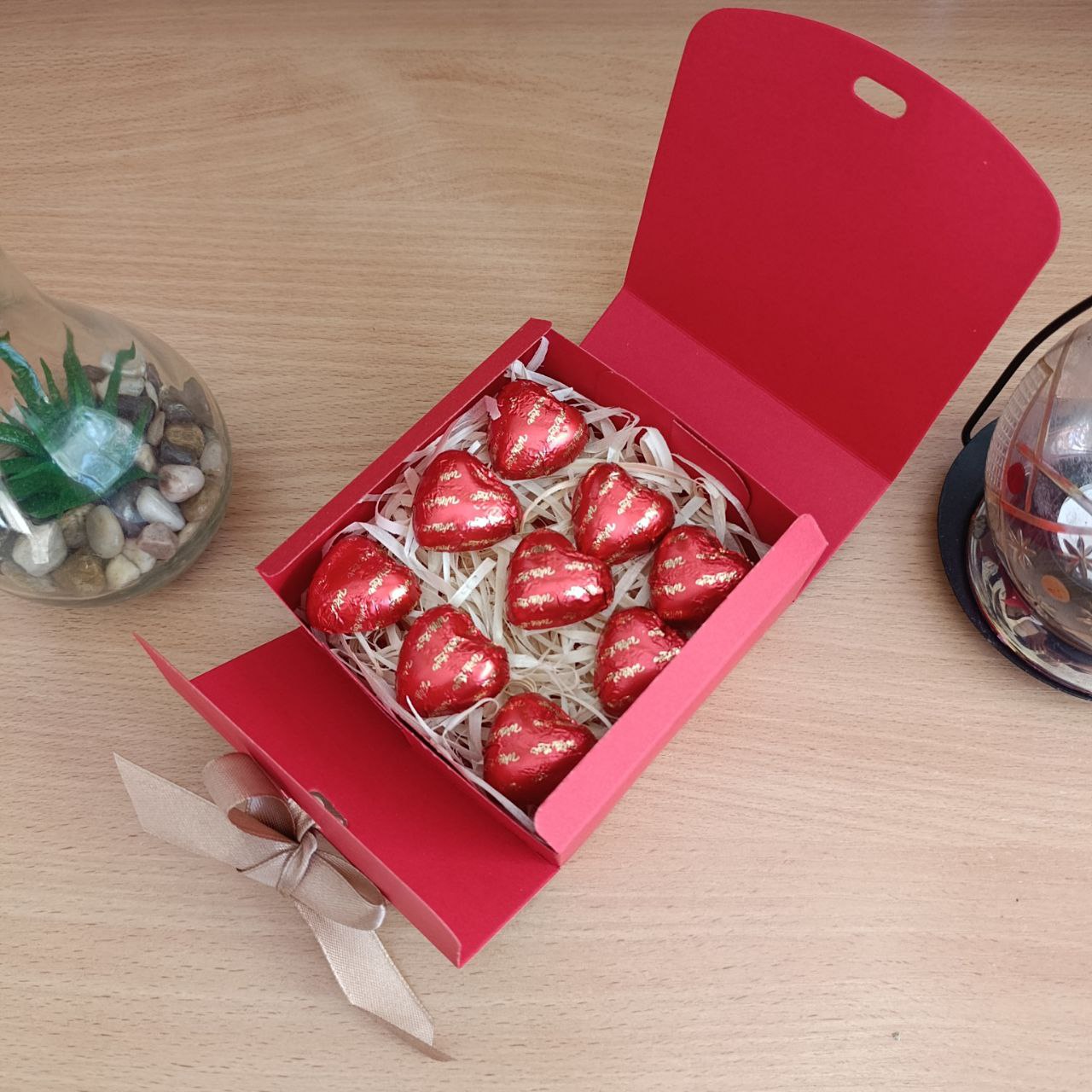 Подарункова коробка з цукерками для дівчини на день народження день новий рік закоханих 8 березня свято(ar294)