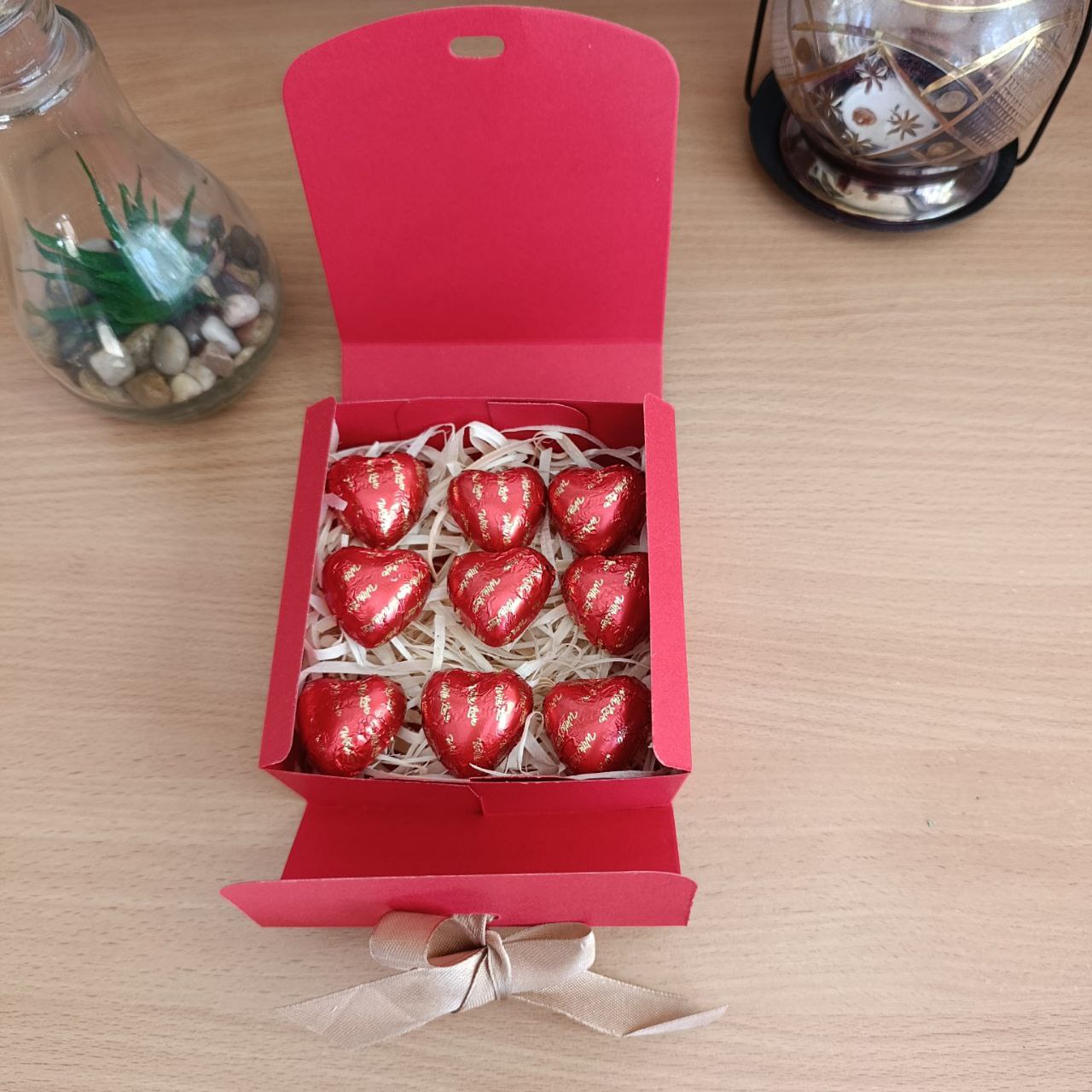 Подарункова коробка з цукерками для дівчини на день народження день новий рік закоханих 8 березня свято(ar294) - Зображення 3