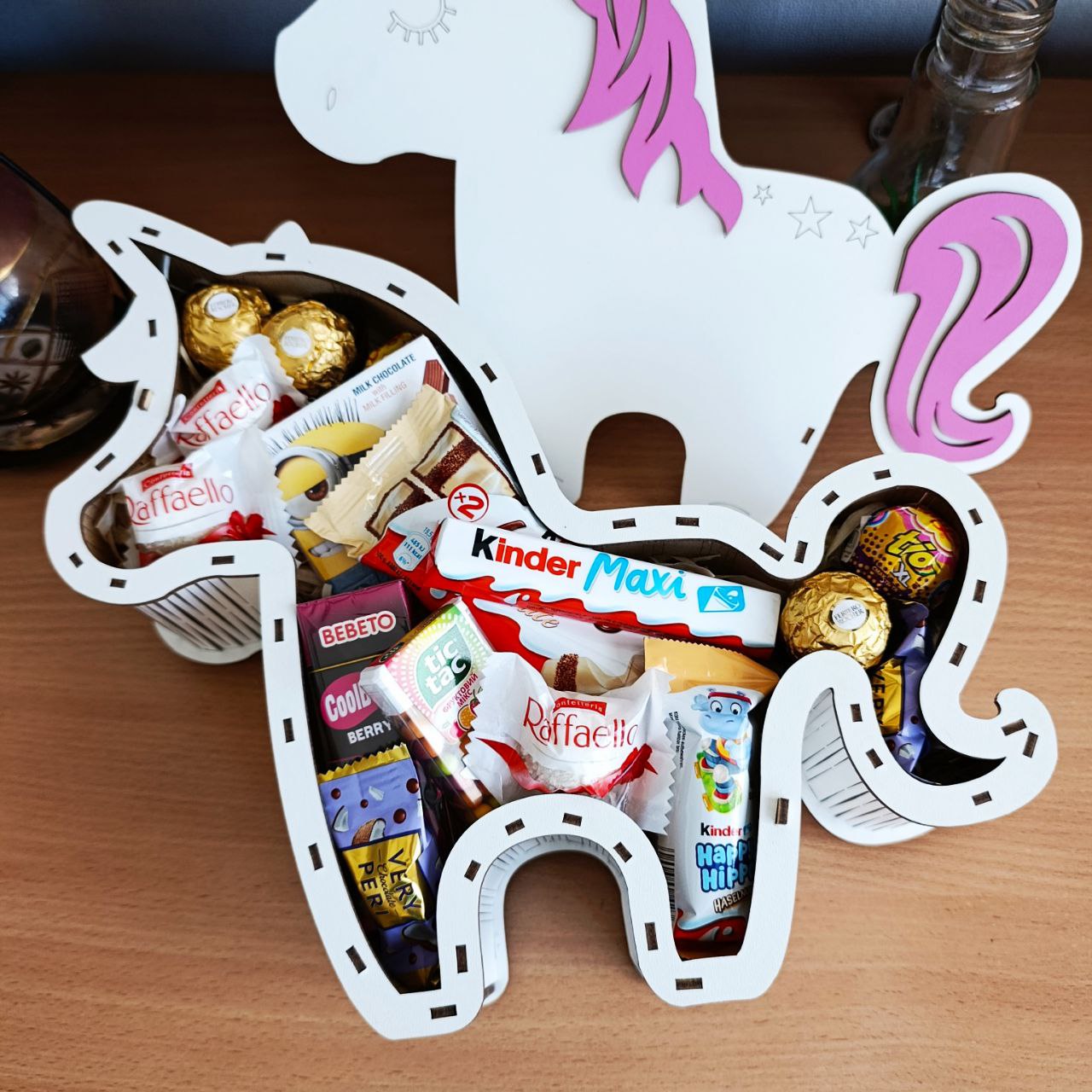 Подарунковий бокс з солодощами для дитини на день народження новий рік різдво (ar304)